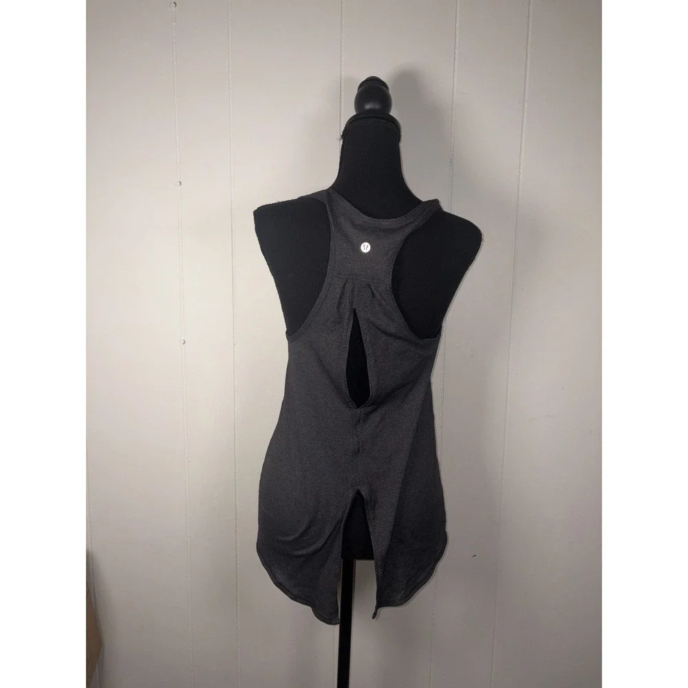 Lululemon Salutation To Savasana Tank 6 Dark Gray